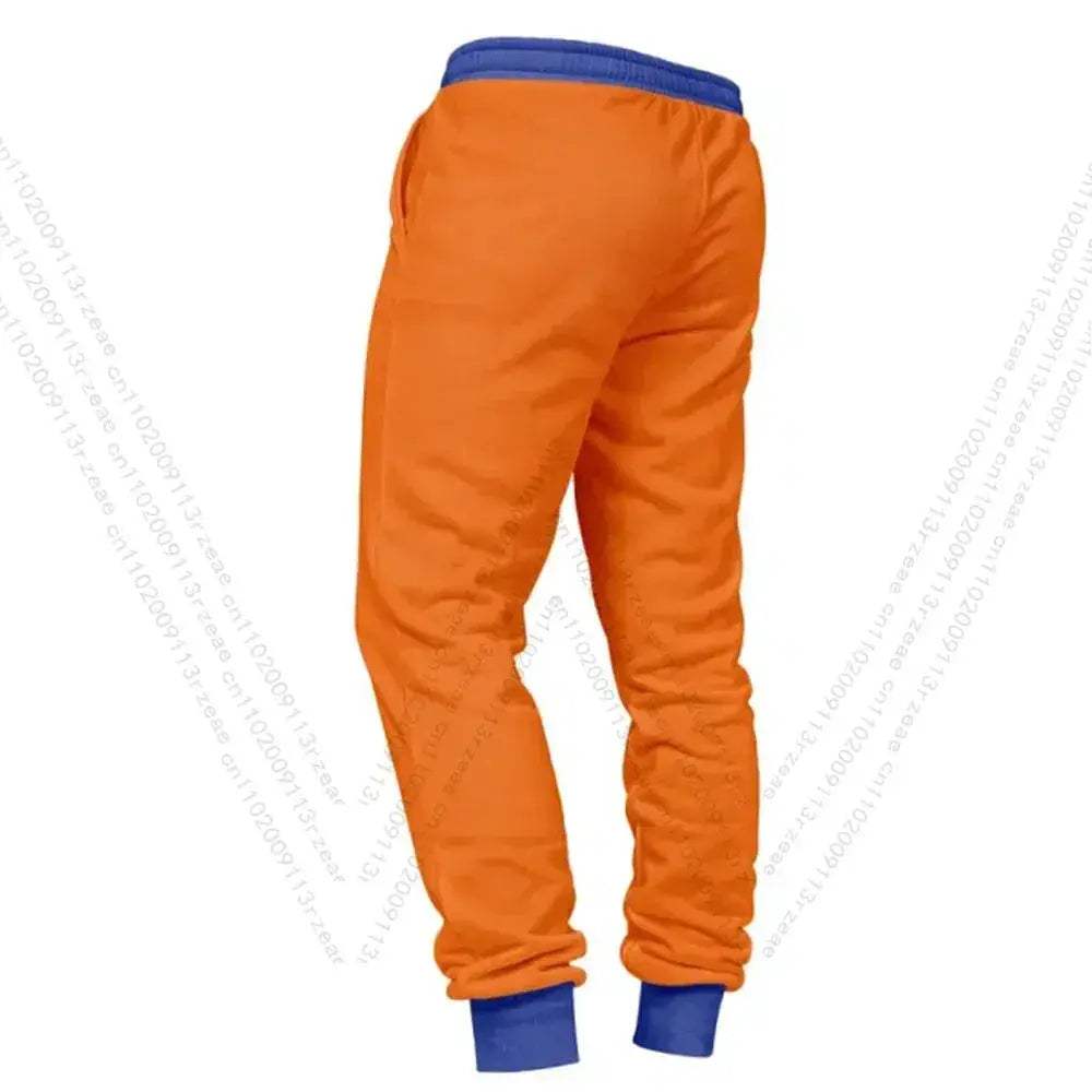 Goku Dragon Ball Z Cosplay Jogger Pants For Men Breathable - ToylandEU