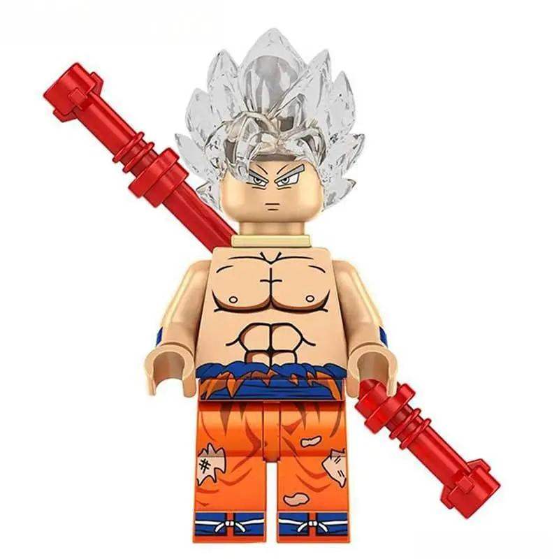 Goku Dragon Ball Z Super Lego Minifigures Anime Custom Toys G-19 - Minifigure Toys