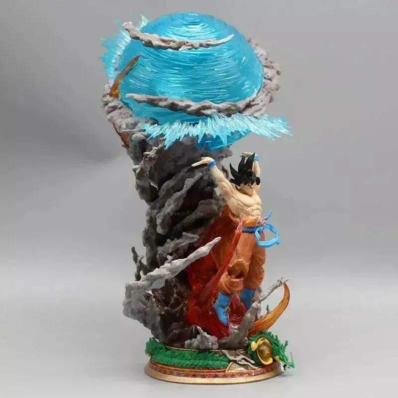 Goku LED Anime Figure, Spirit Bomb Dragon Ball Z, Dragon Ball Super Son Goku Figurines, Anime Gift 10 in - ToylandEU