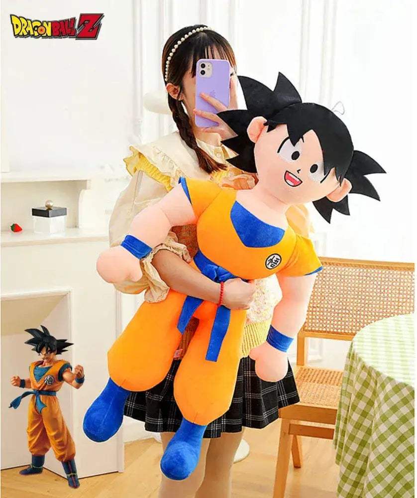 Goku Plush Pillow Dragon Ball Soft Stuffed Toy For Kids - ToylandEU
