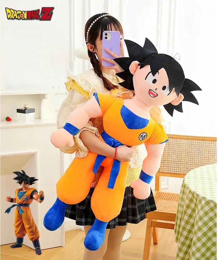  Goku Plush Pillow Dragon Ball Soft Stuffed Toy Kid Safe -  ToylandEU™