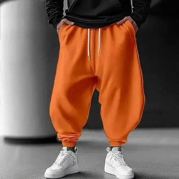 Goku Print Harem Pants Breathable Cotton Wide Leg Joggers Unisex - ToylandEU