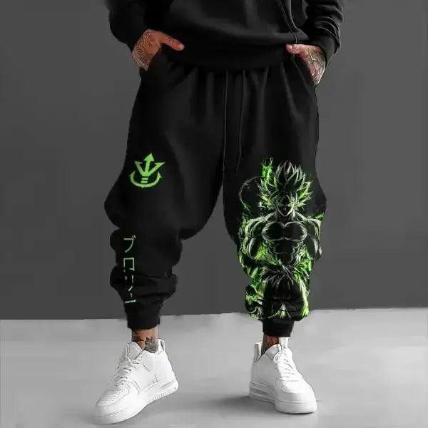  Goku Print Streetwear Sweatpants Breathable Wide Leg -  ToylandEU™