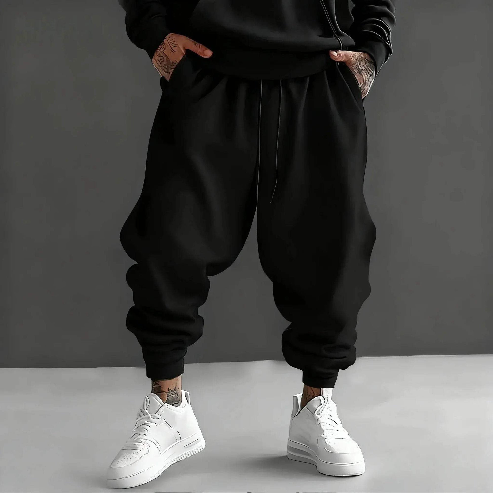 Goku Print Streetwear Sweatpants Breathable Wide Leg Comfort - ToylandEU