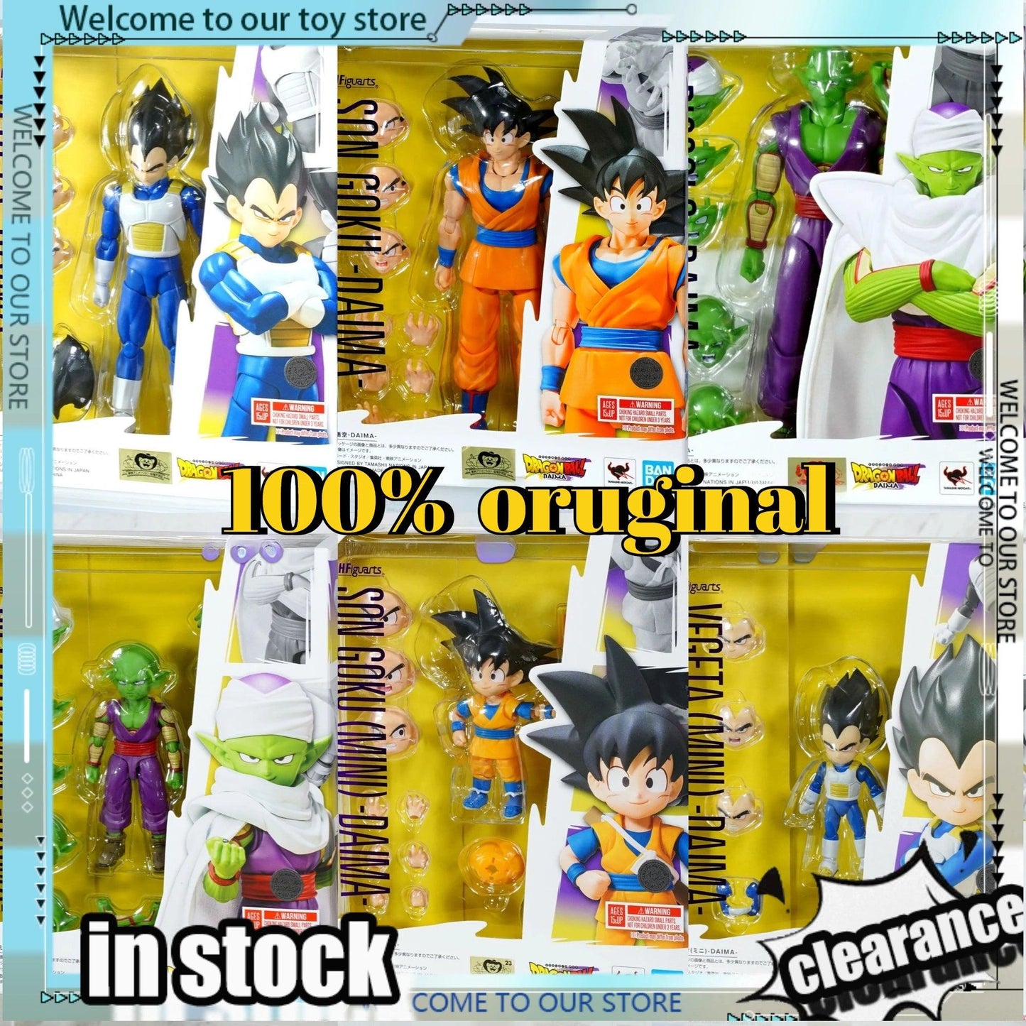  Goku SSJ4 SHFiguarts Figure | Mini Daima | Toylandeu™ 