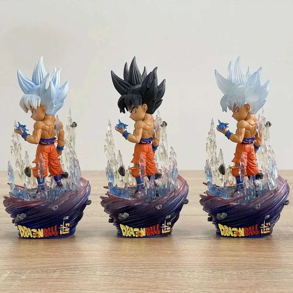  Goku Ultra Instinct Chibi Figure Dragon Ball Super Mini 