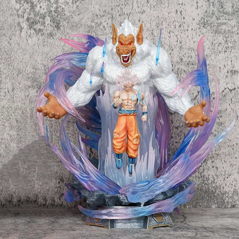  Goku Ultra Instinct LED Figure Dragon Ball 32cm 