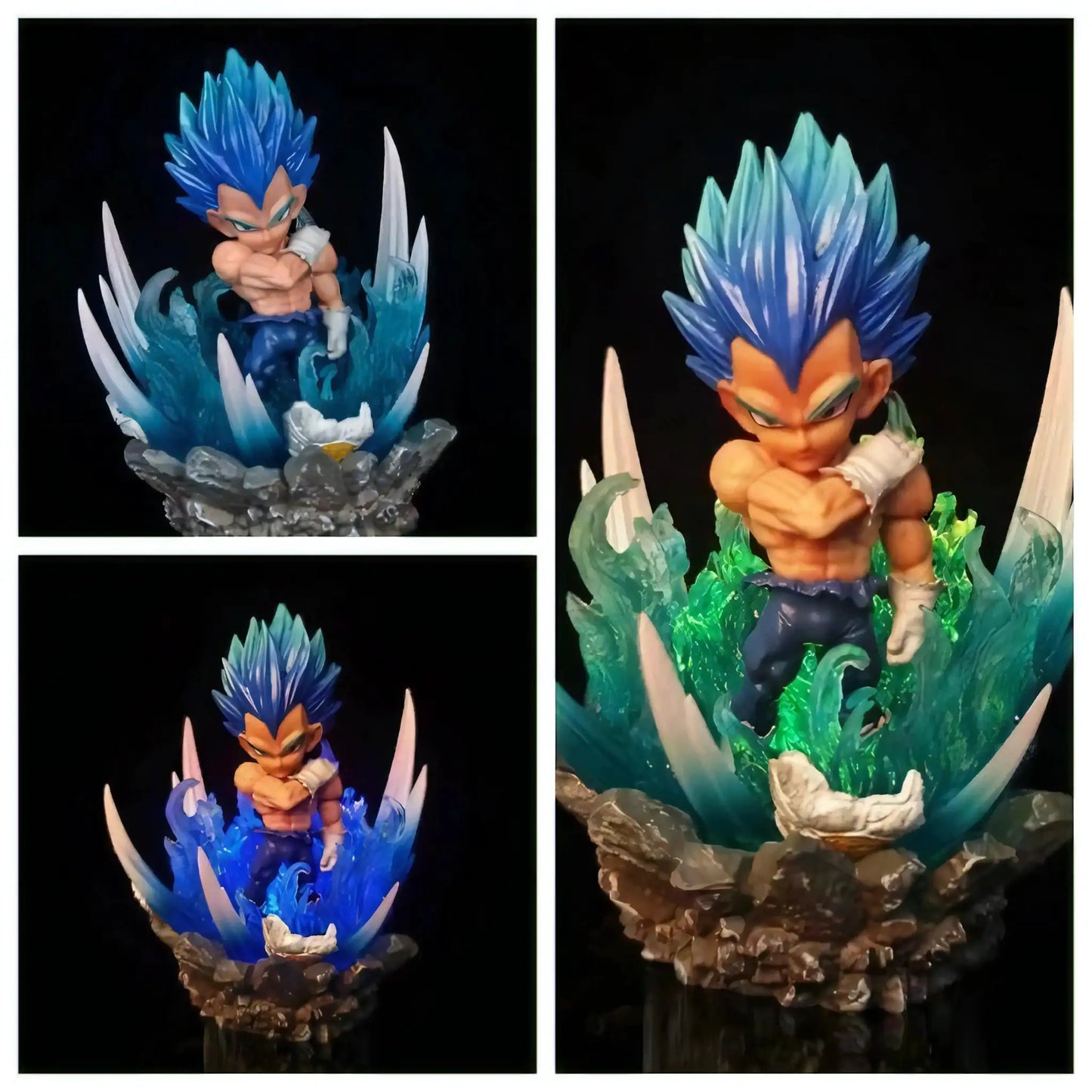 Dragon Ball LED Mini Figures Light Up Goku And Vegeta - ToylandEU