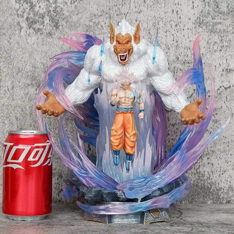 Dragon Ball Goku Ultra Instinct LED Figure Great Ape - ToylandEU