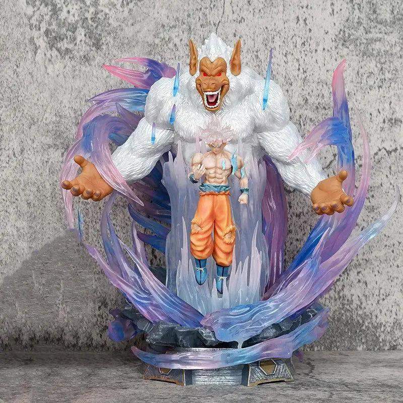 Dragon Ball Goku Ultra Instinct LED Figure Great Ape - ToylandEU