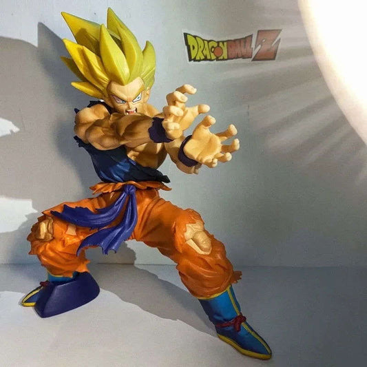 Goku Dragon Ball Z Anime Figure, Kamehameha Cell Saga Dragon Ball Z Super Saiyan Figurine, Anime 6in