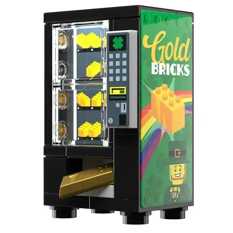 Lego Leprechaun Gold Bar Vending Machine Kit With 35 Bricks - ToylandEU