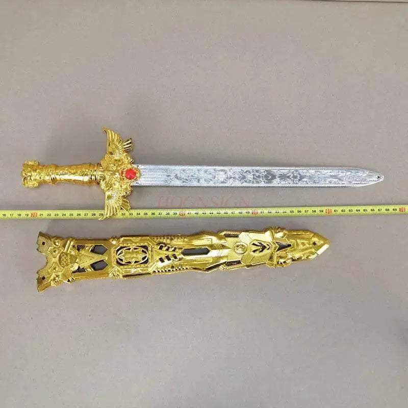 Gold Toy Swords Cartoon Toys Anime Cosplay Weapon 2021 -  ToylandEU™
