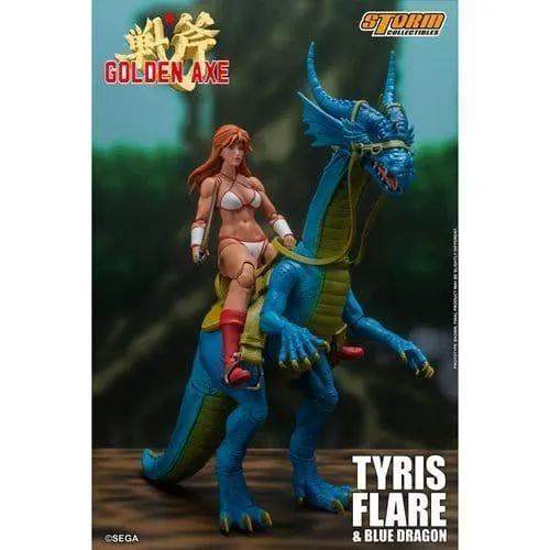 Golden Axe Tyris Flare And Blue Dragon Twelfth Scale Figure - ToylandEU