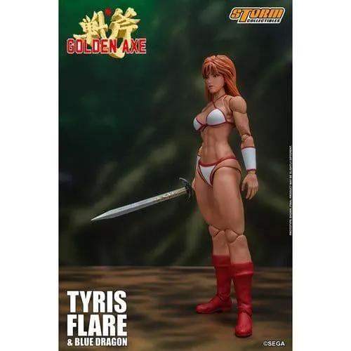 Golden Axe Tyris Flare And Blue Dragon Twelfth Scale Figure - ToylandEU