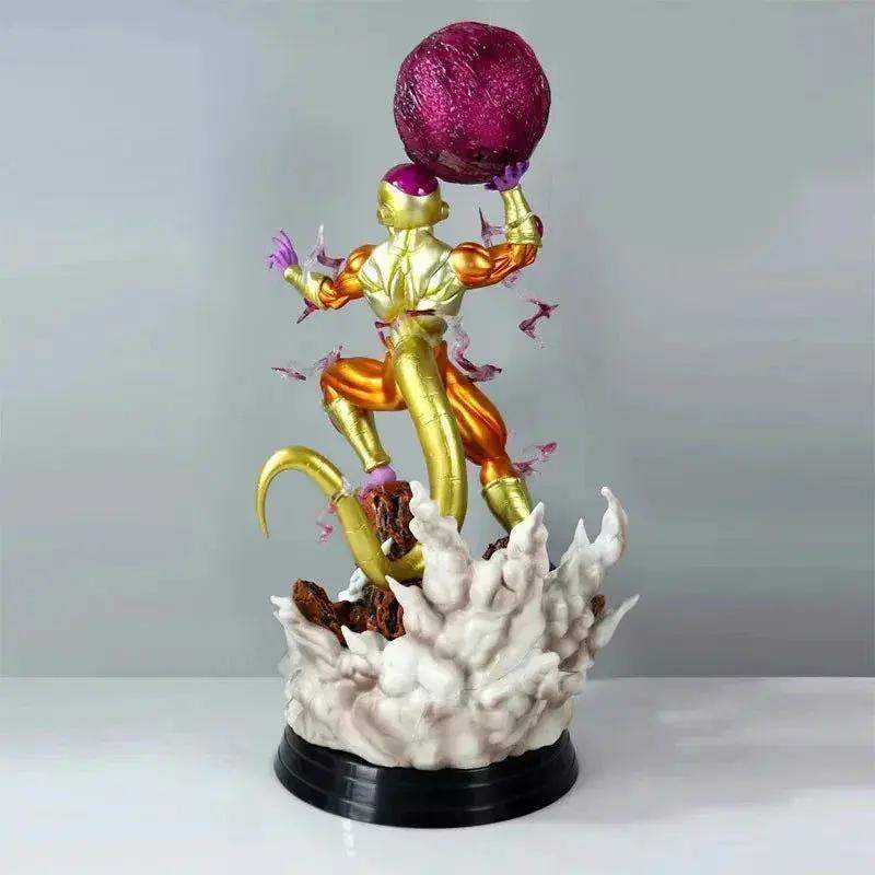 Golden Frieza Death Ball Anime Figure, Dragon Ball Super Oversized Statue DGZ Figurines Collectible 48 CM - ToylandEU