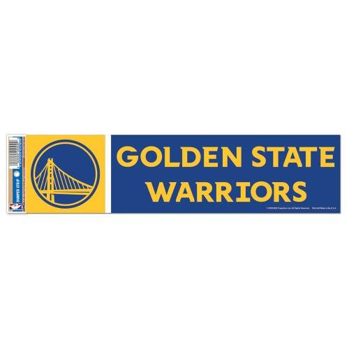 Golden State Warriors 3x12 Bumper Strip Official Decal - ToylandEU