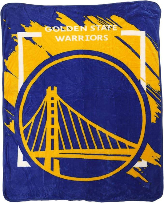 Golden State Warriors 46x60 Micro Raschel Throw Blanket - ToylandEU