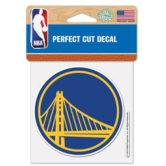 Golden State Warriors 4x4 Perfect Cut Color Vinyl Decal - ToylandEU