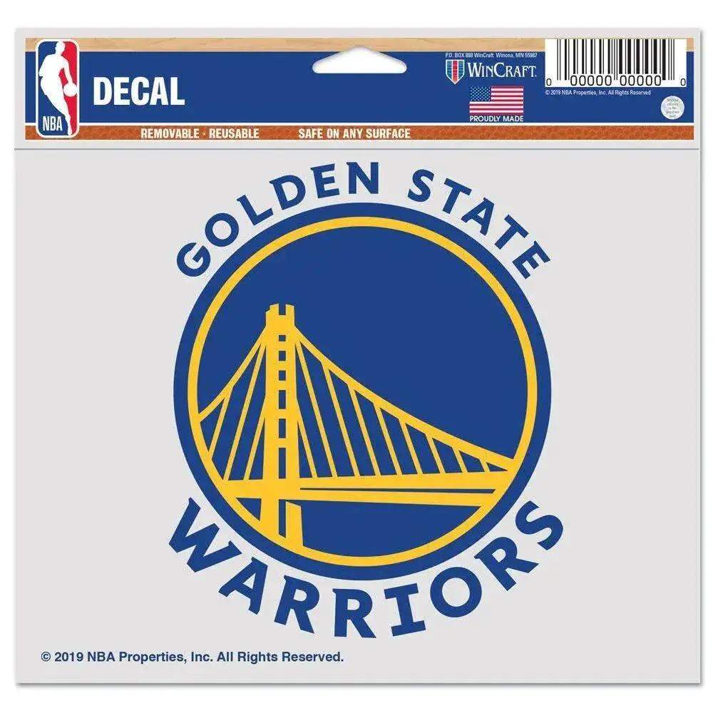  Golden State Warriors 5x6 Multi Use Color Decal Official -  ToylandEU™