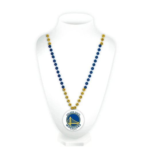  Golden State Warriors Beads With Medallion Mardi Gras Style -  ToylandEU™