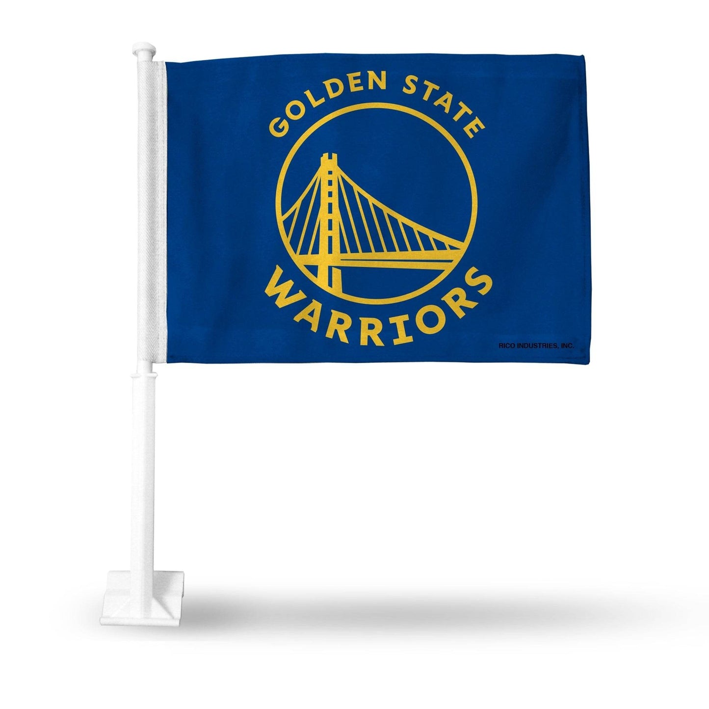 Golden State Warriors Car Flag Blue By Rico Industries - ToylandEU