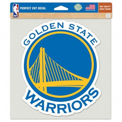 Golden State Warriors Decal 8x8 Die Cut Color Outdoor Flag - ToylandEU