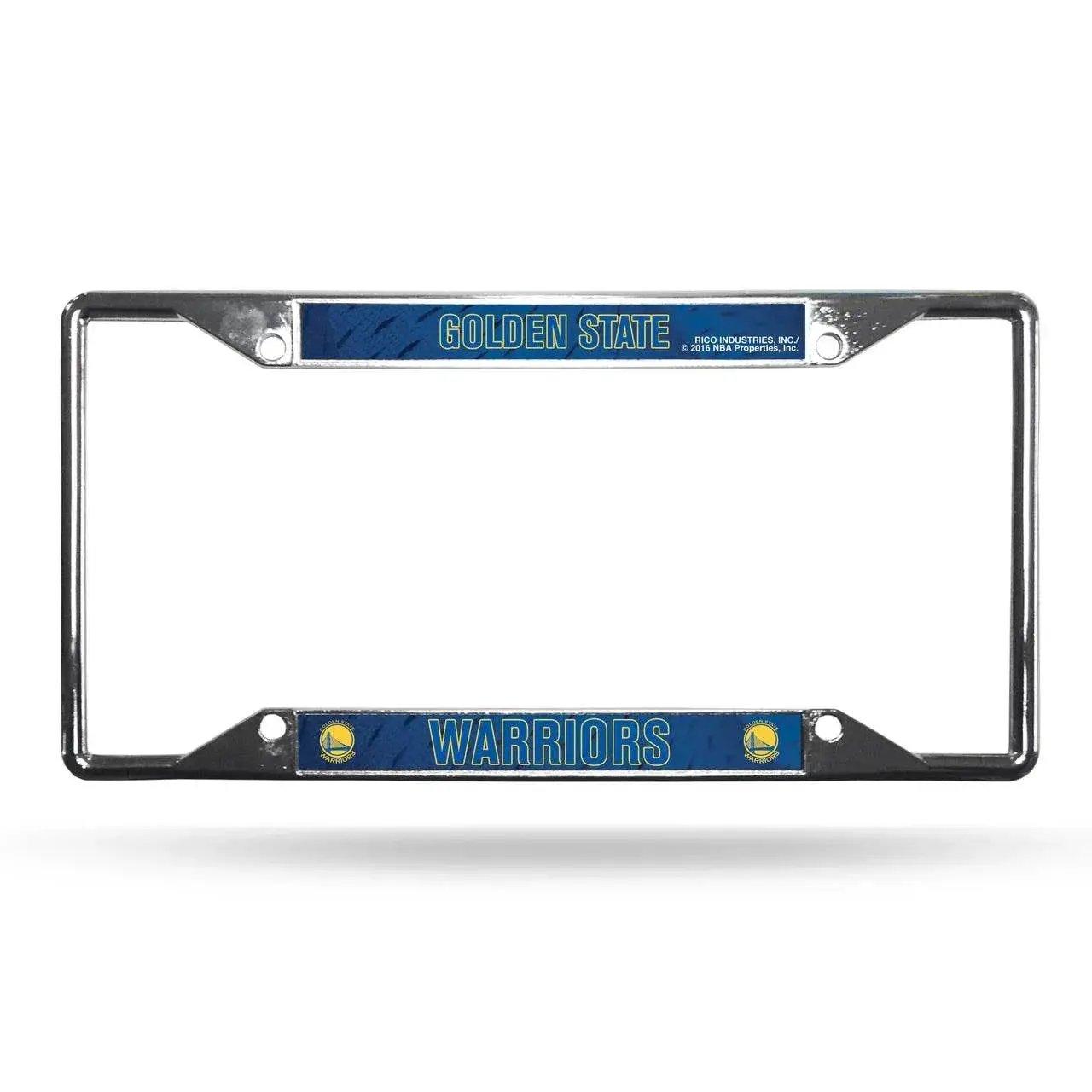  Golden State Warriors License Plate Frame Chrome Ez View -  ToylandEU™