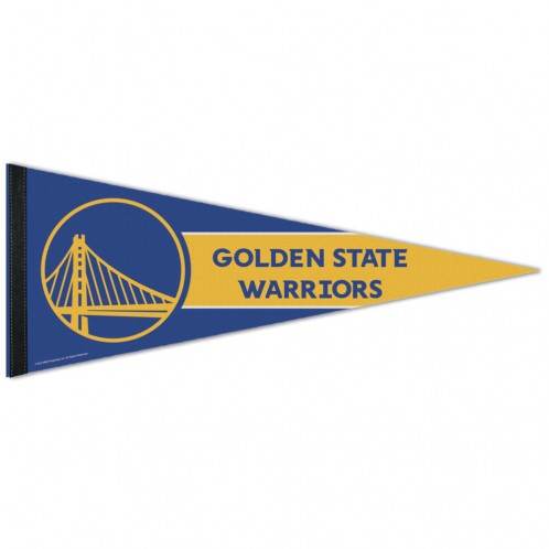 Golden State Warriors Premium Felt Pennant 12x30 Inches - ToylandEU