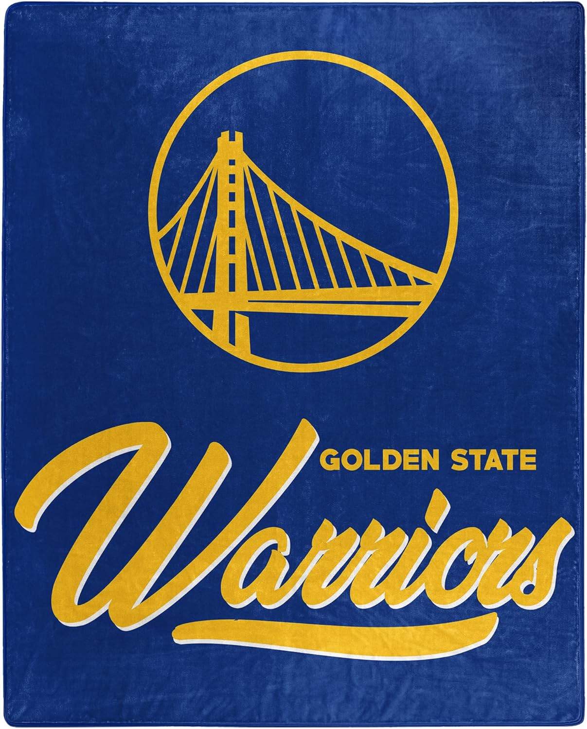 Golden State Warriors Raschel Blanket 50x60 Signature - ToylandEU