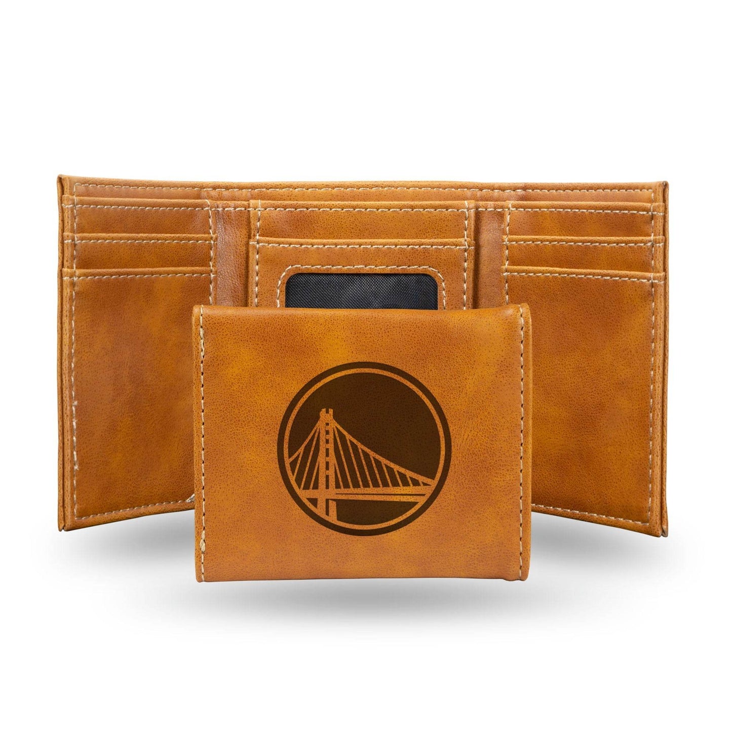 Golden State Warriors Wallet Trifold Laser Engraved - ToylandEU