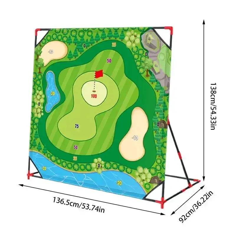 Golf Chipping Game Mat For Home Practice And Swing Training - ToylandEU