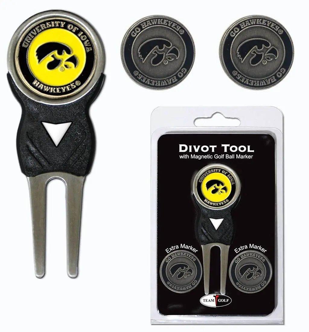  Iowa Hawkeyes Golf Divot Tool with 3 Magnetic Markers -  ToylandEU™