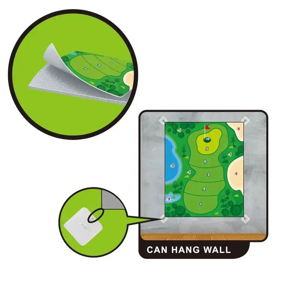  Indoor Golf Practice Mat For Kids Soft Durable 59x70 Inch -  ToylandEU™