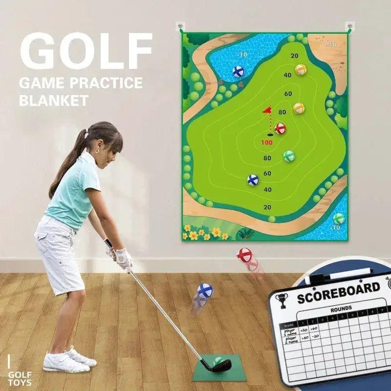  Kids Golf Set For Beginners Includes 16 Balls And Mat -  ToylandEU™