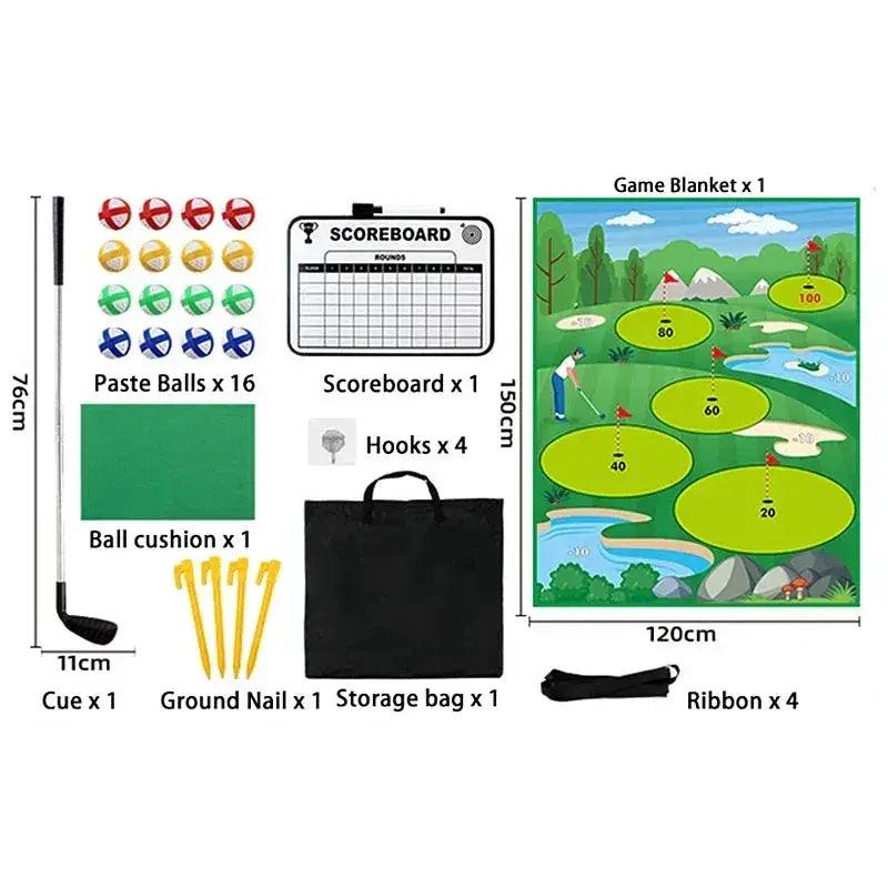  Kids Golf Set For Beginners Includes 16 Balls And Mat -  ToylandEU™