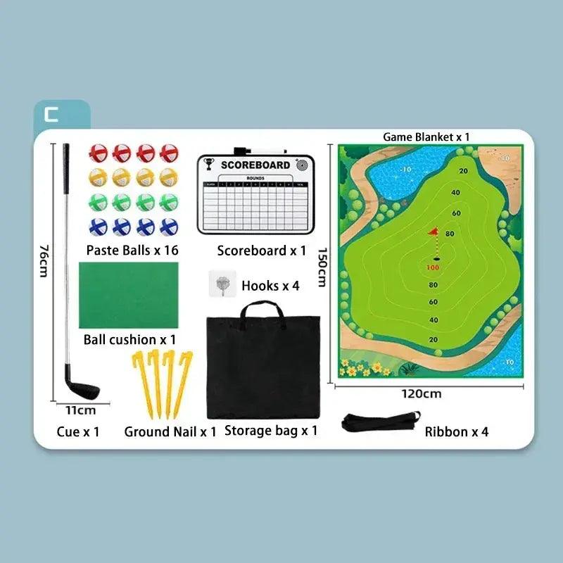  Kids Golf Set For Beginners Includes 16 Balls And Mat -  ToylandEU™