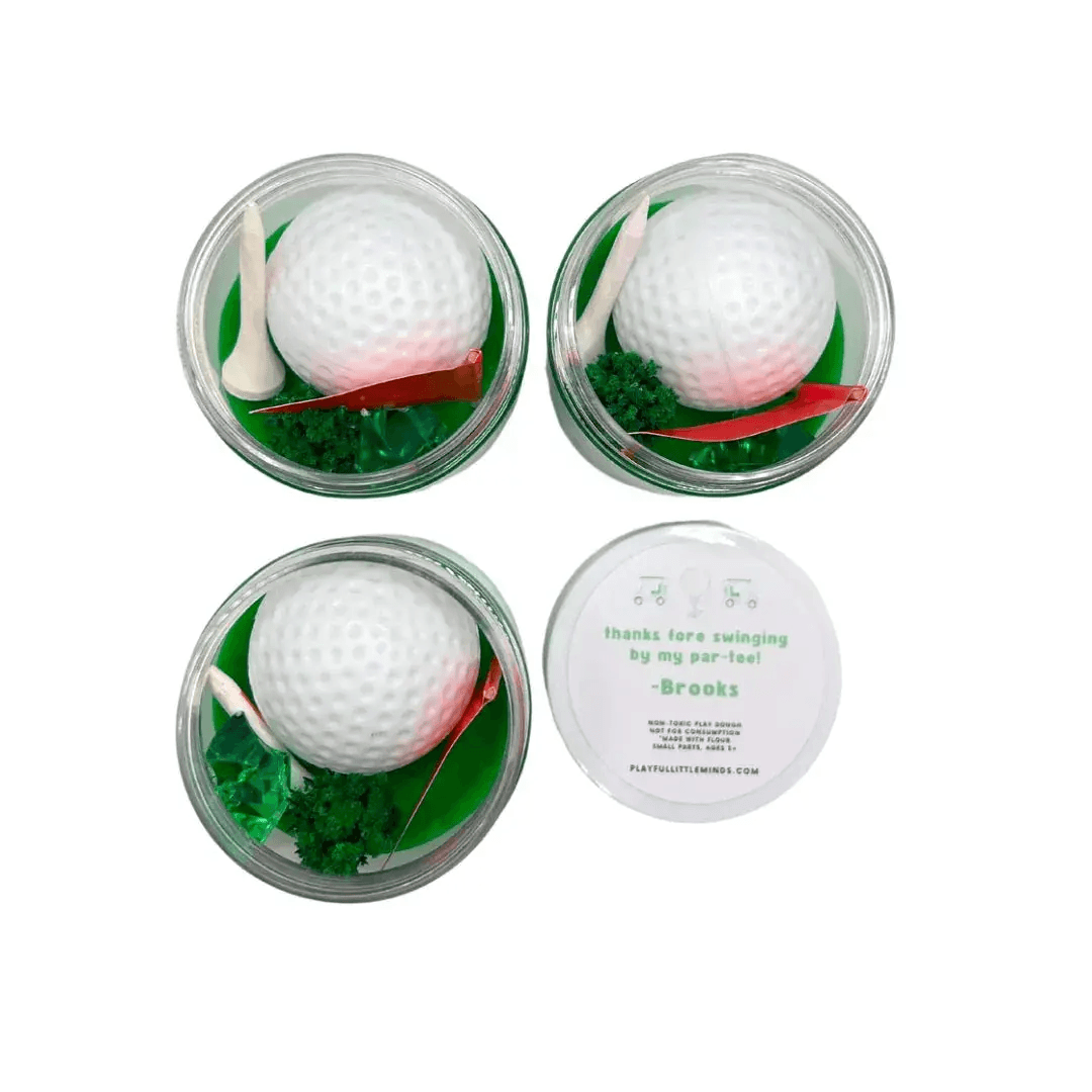 Golf Themed Play Dough Party Favors for Kids - ToylandEU