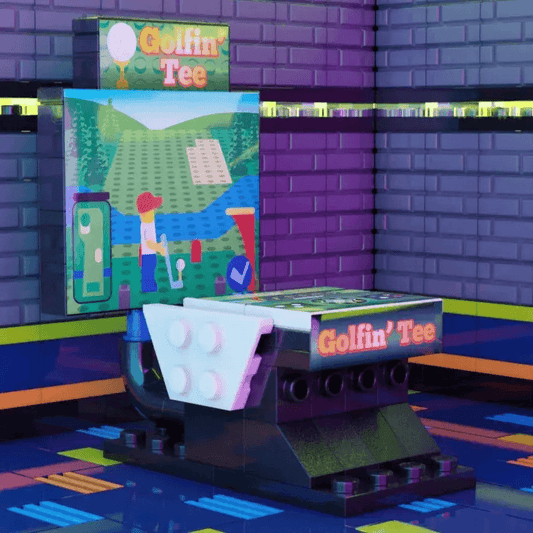  Golfing Tee Arcade LEGO Building Set 50 Bricks -  ToylandEU™