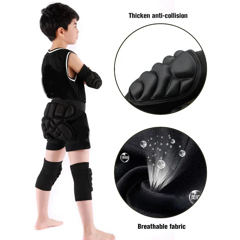 Gomoreon Thick Sponge Knee Pads Elbow Guards Protective - ToylandEU