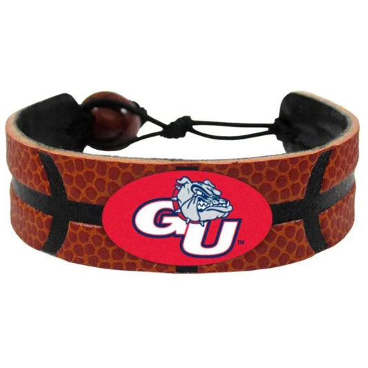  Gonzaga Bulldogs Leather Team Color Basketball Bracelet CO -  ToylandEU™