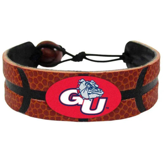  Gonzaga Bulldogs Leather Team Color Basketball Bracelet CO -  ToylandEU™