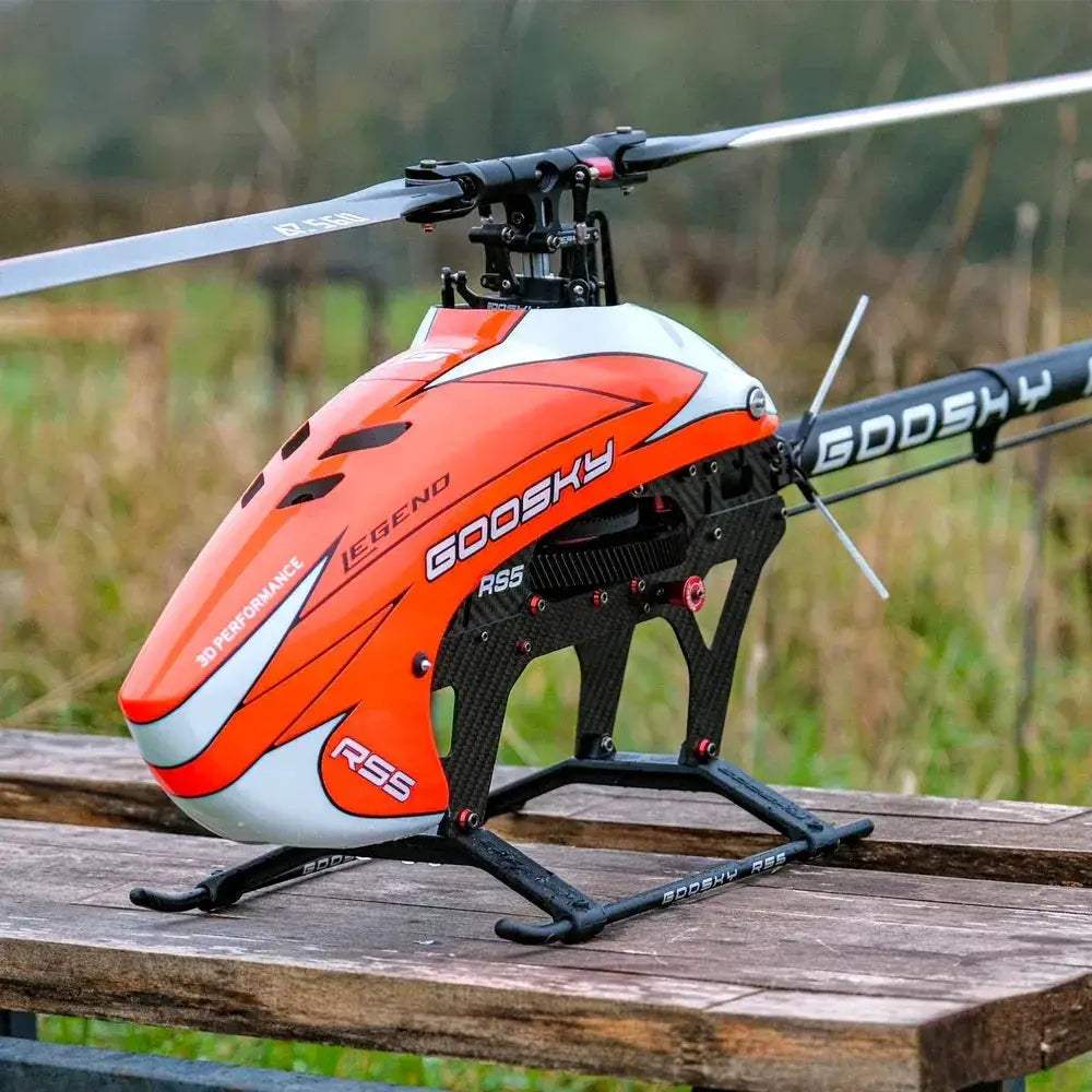 GooSky RS5 Legend 550 Class RC Helicopter Kit Flybarless Pro - ToylandEU
