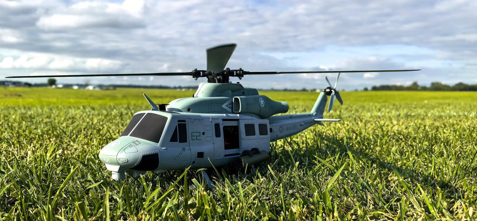  Goosky E2 GPS RC Helicopter Military Edition Realistic -  ToylandEU™