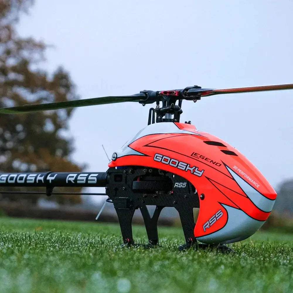 Goosky RS5 RC Helicopter Brushless Motor 6CH Flybarless Kit - ToylandEU