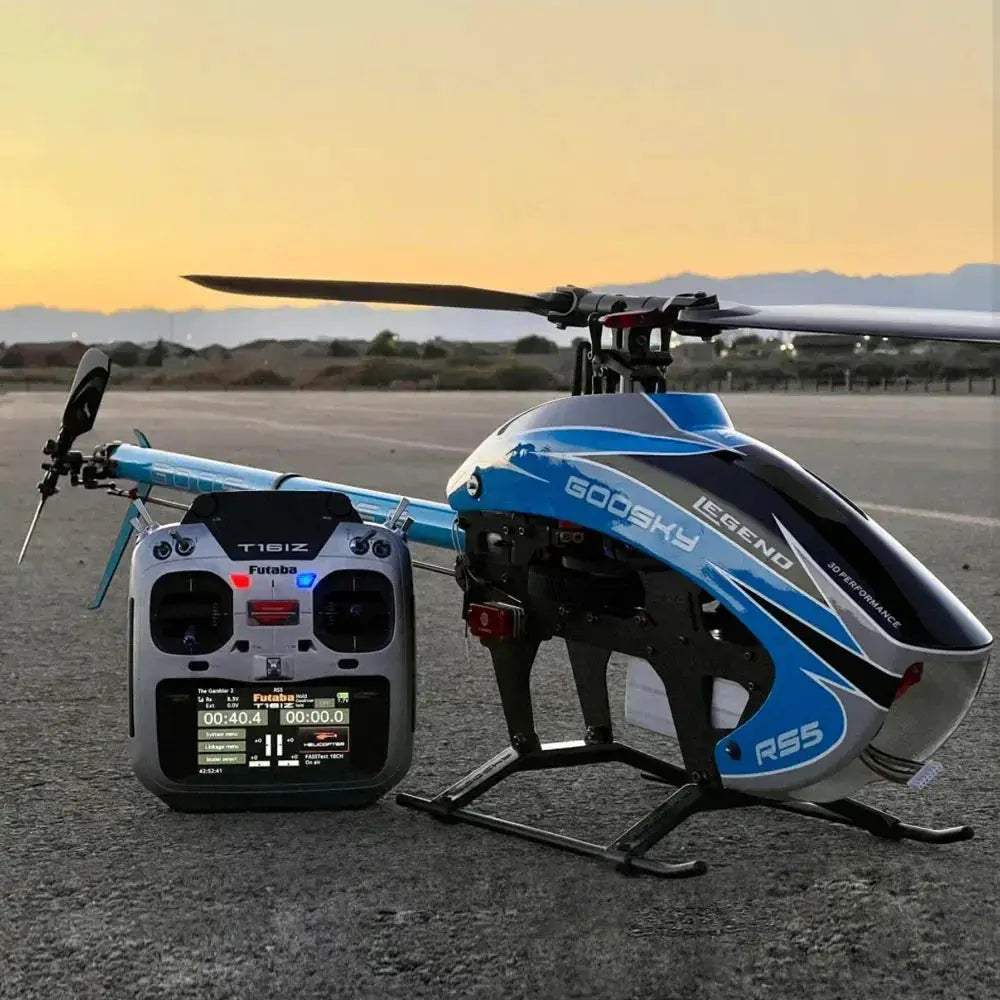 Goosky RS5 RC Helicopter Brushless Motor 6CH Flybarless Kit - ToylandEU