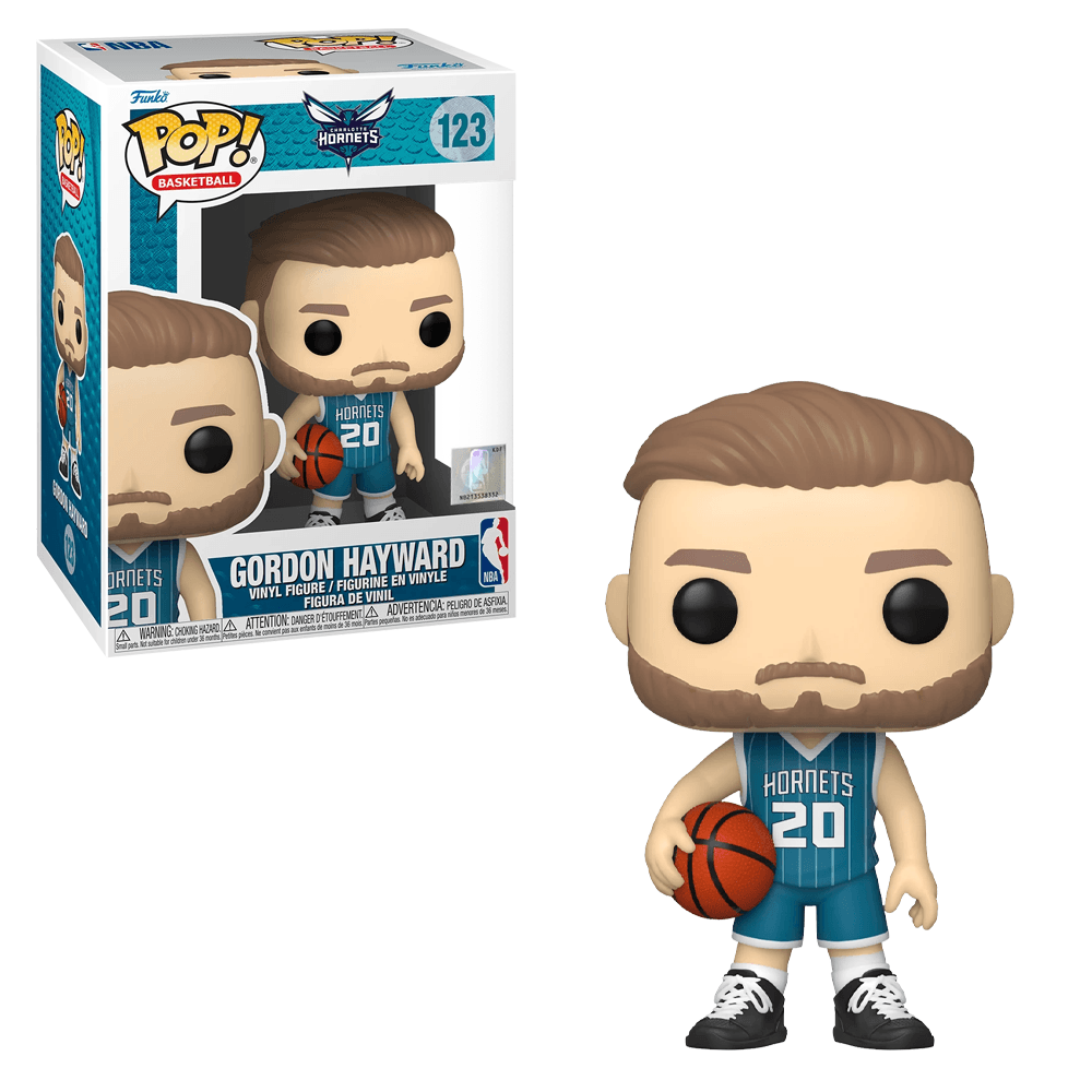 Gordon Hayward POP Vinyl | Teal Jersey | Toylandeu™