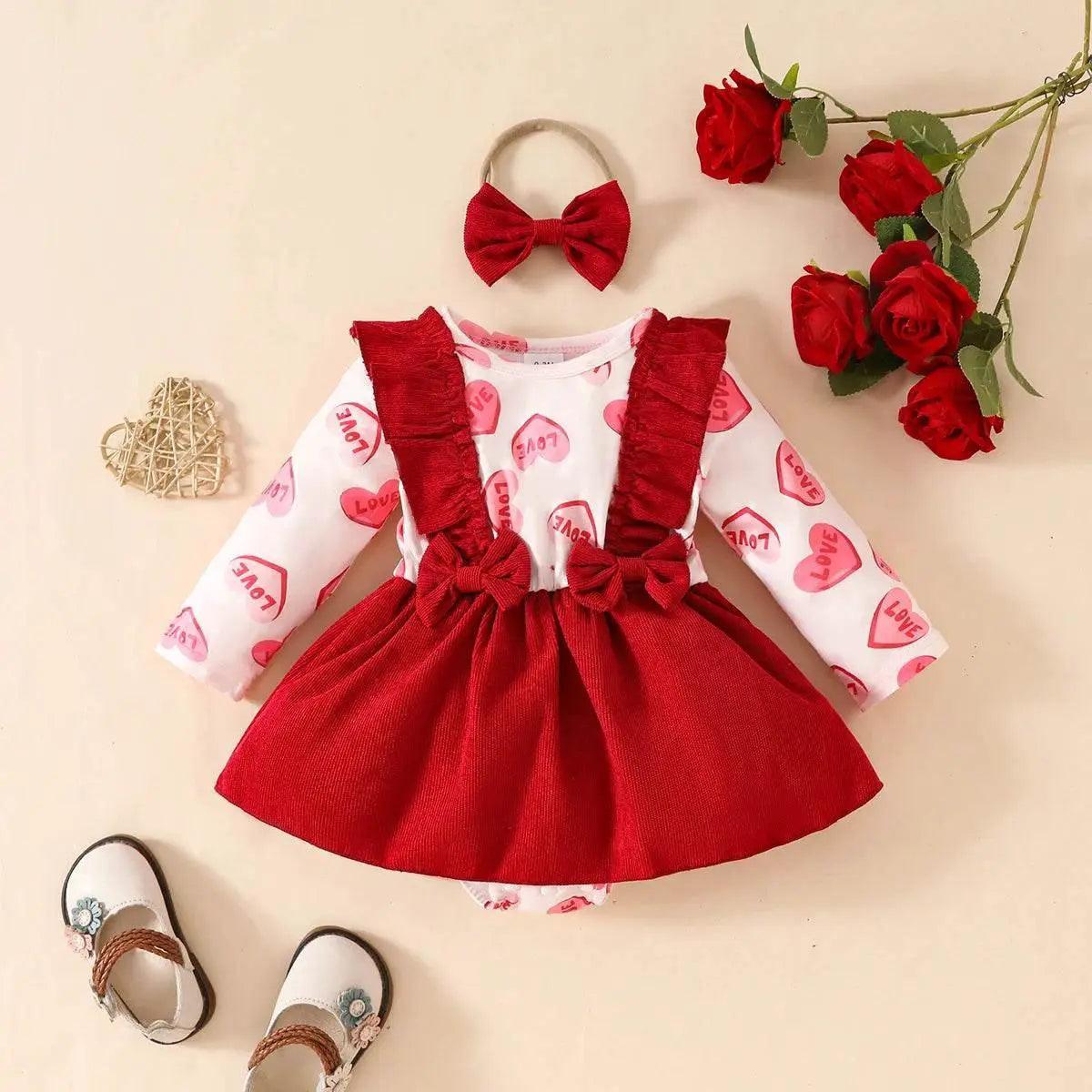  Gorgeous Baby Girl Dress 0-18M Two Piece Set Toyland EU -  ToylandEU™
