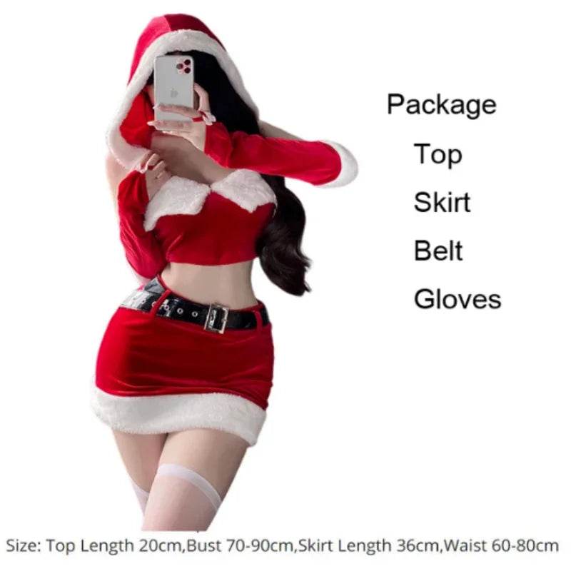 Gorgeous Sexy Bunny Cosplay Costume Golden Christmas Women - ToylandEU