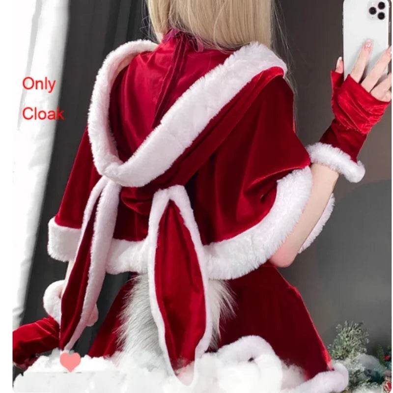 Gorgeous Sexy Bunny Cosplay Costume Golden Christmas Women - ToylandEU